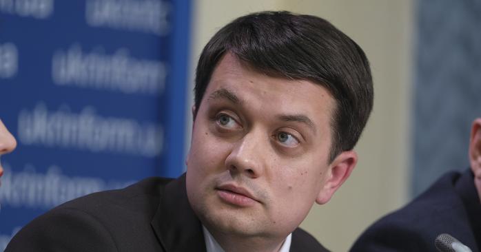 Дмитрий Разумков возглавил партию «Слуга народа». Фото: LIGA.net