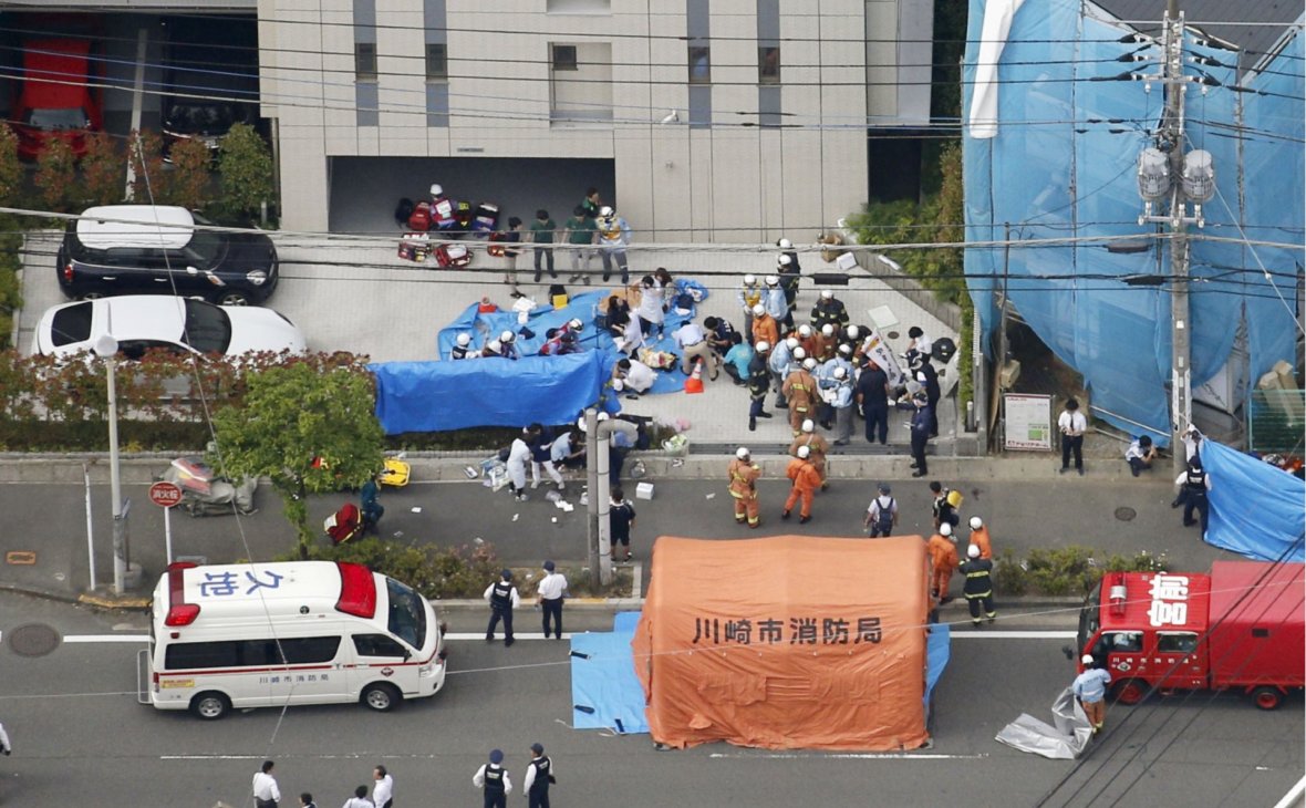 Різанина в Японії. Фото: Reuters
