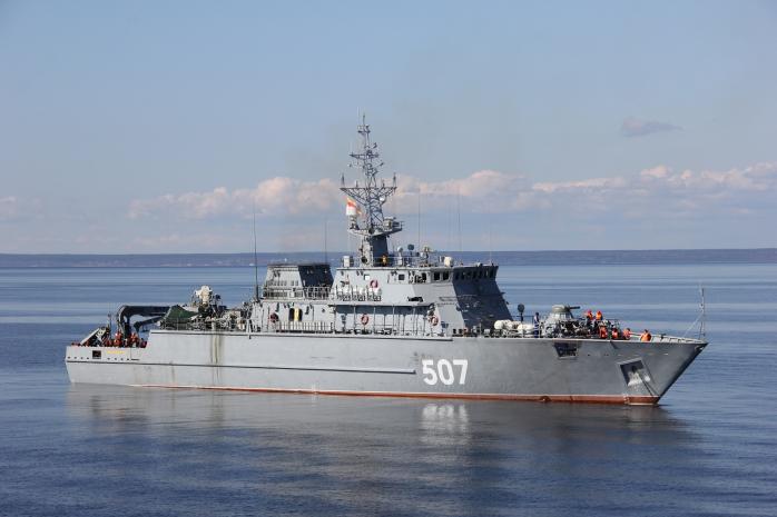 Військовий корабель Росії з'явився у виключній економічній зоні Латвії. Фото: politarktika