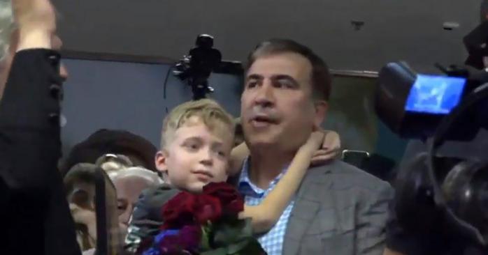 Саакашвили вернулся в Украину. Фото: YouTube