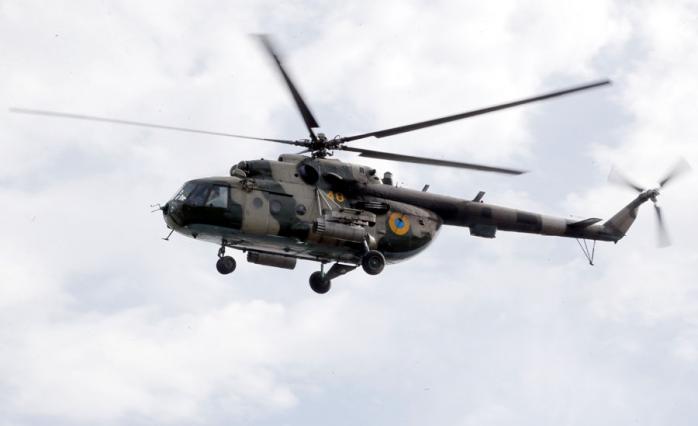 На Рівненщині розбився військовий вертоліт, є загиблі. Фото:politeka