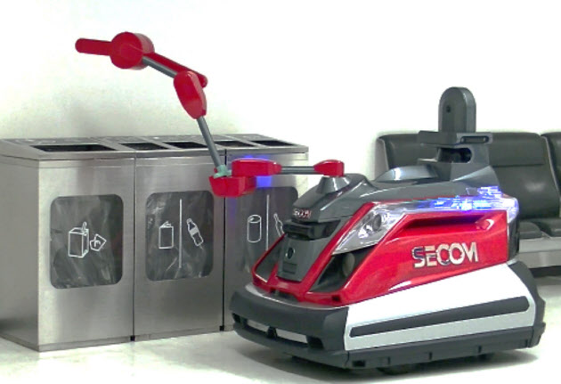 Патрульный робот, фото: nikkei.com