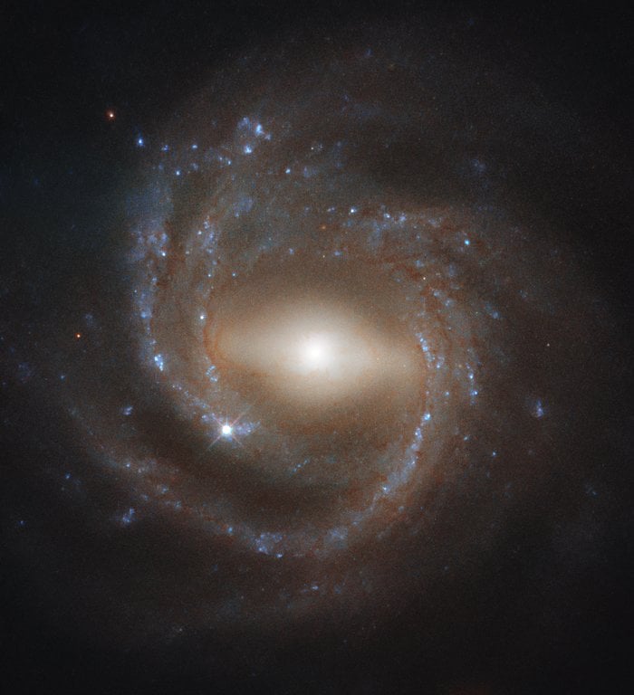 Телескоп «Хаббл» зробив фото «зрілої» галактики. Фото: Spacetelescope.org