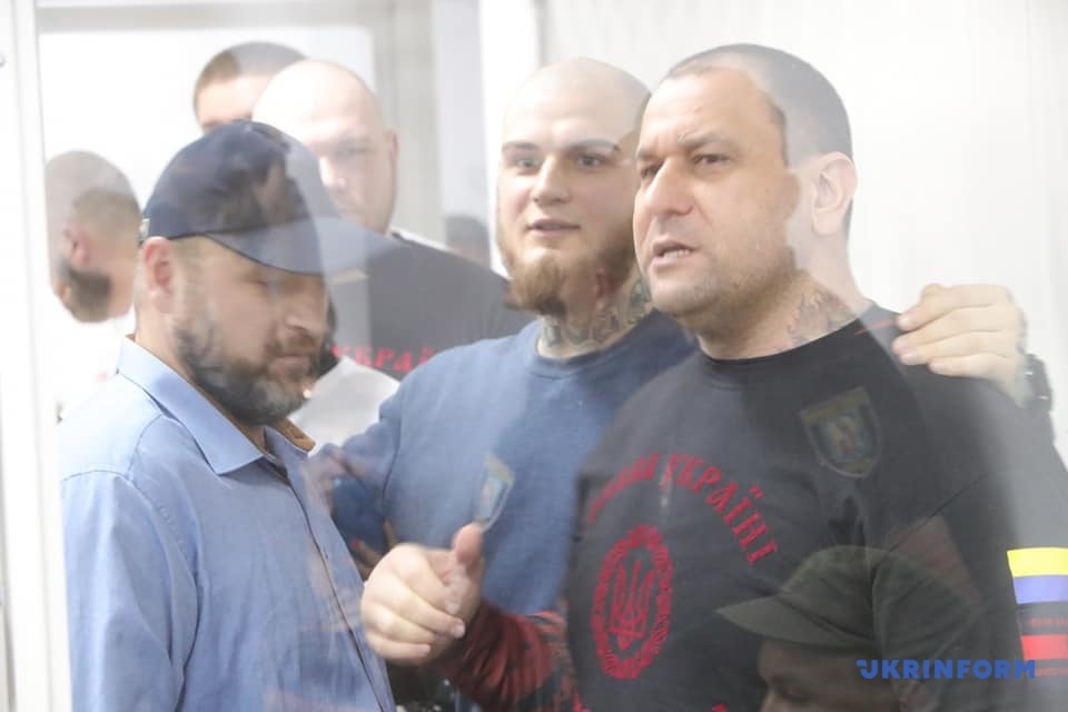 Батальон «Торнадо»: в Киеве проходит суд по делу экс-бойцов . Фото: Укринформ