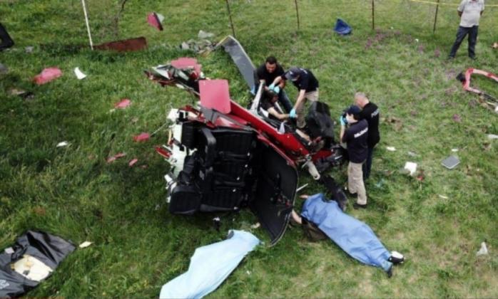У Грузії розбився вертоліт, троє загиблих. Фото: Rustavi 2