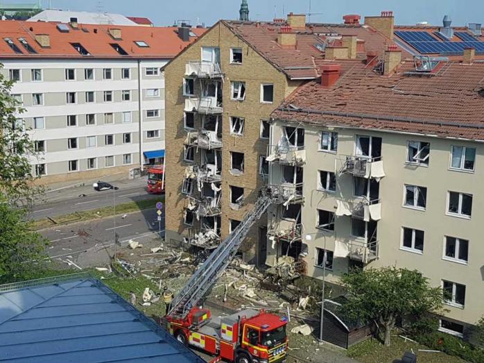 Последствия взрыва в Линчепинге, фото: Aftonbladet