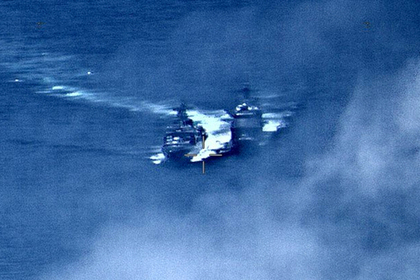 Бойові кораблі США і Росії небезпечно зблизилися у Філіппінському морі. Фото: Твіттер