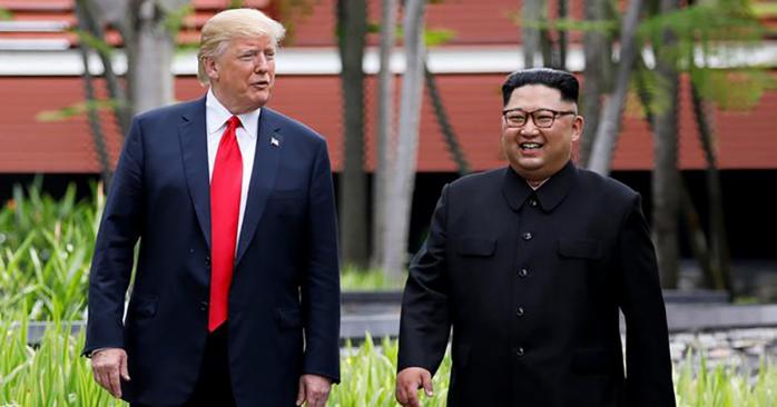 Трамп и Ким Чен Ын. Фото: DW