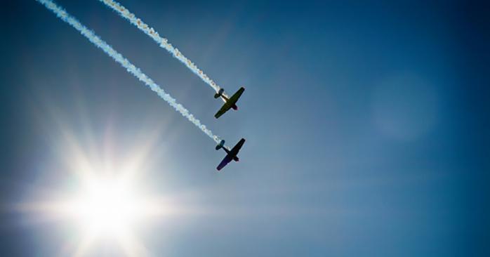Два літаки зіткнулися над небом Нової Зеландії. Фото: ИА Regnum