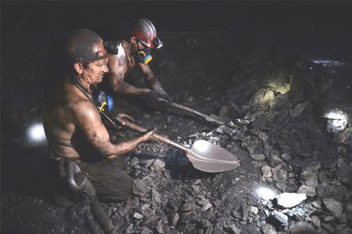 Львовские шахтеры бастуют из-за задолженности по зарплате, фото: Businessman.ru