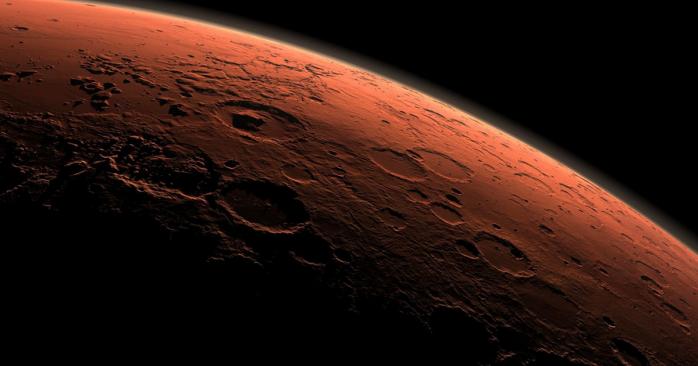 Кратер на Марсі виявив зонд НАСА. Фото: Hightech.fm