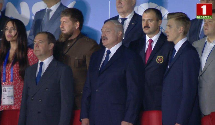 Новости спорта: Зеленский не поехал открывать Европейские игры, компанию Лукашенко составили Кадыров и Медведев, фото — minsk2019.by