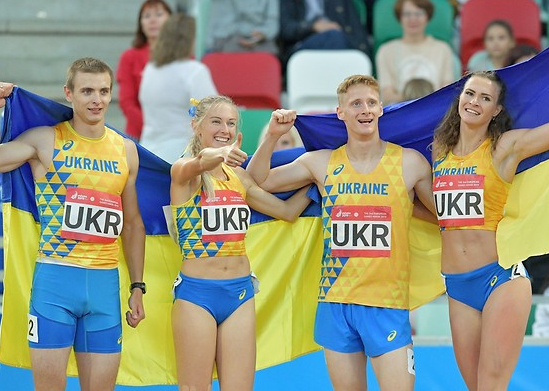 Европейские игры: Украина взяла «золото» по легкой атлетике. Фото: НОК Украины