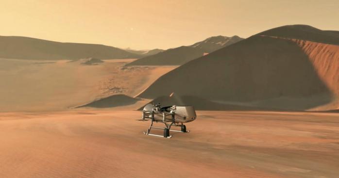 Космічний апарат Dragonfly досягне Титана в 2034 році, фото: NASA