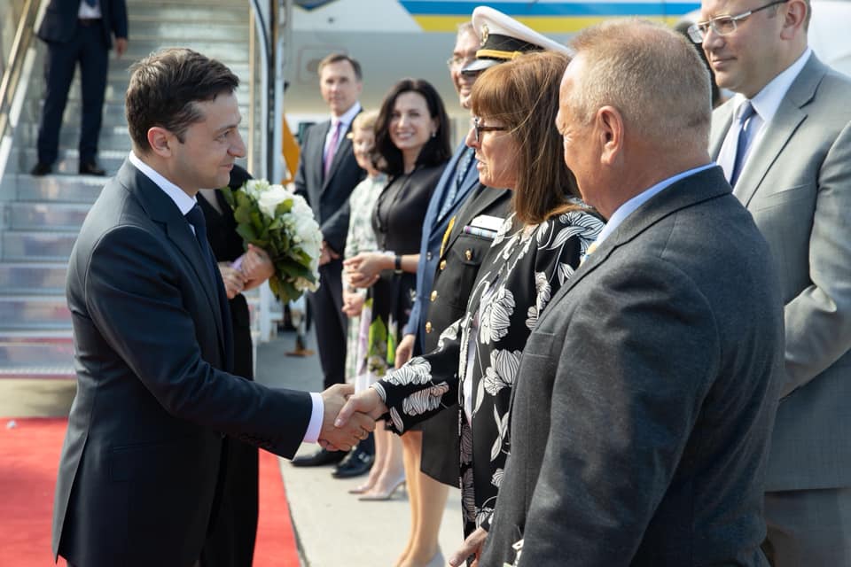 Зеленский прибыл в Канаду. Фото: Офис президента Украины