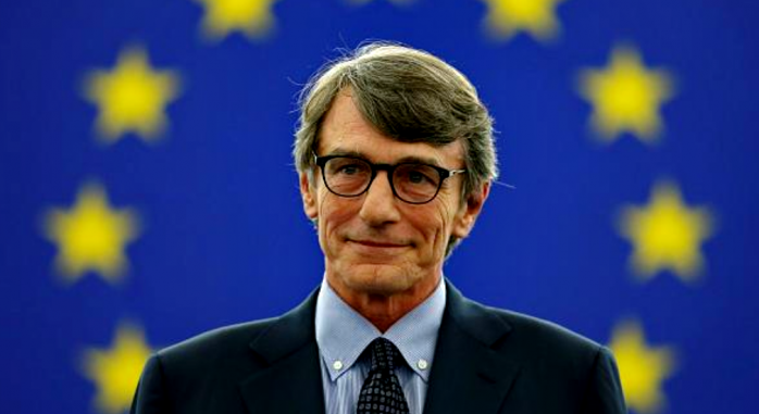 Европарламент возглавил итальянец Давид-Мария Сассоли. Фото: Euronews