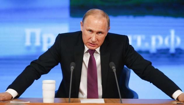 Путин хочет, чтобы Зеленский не называл сепаратистов сепаратистами. Фото: Укринформ