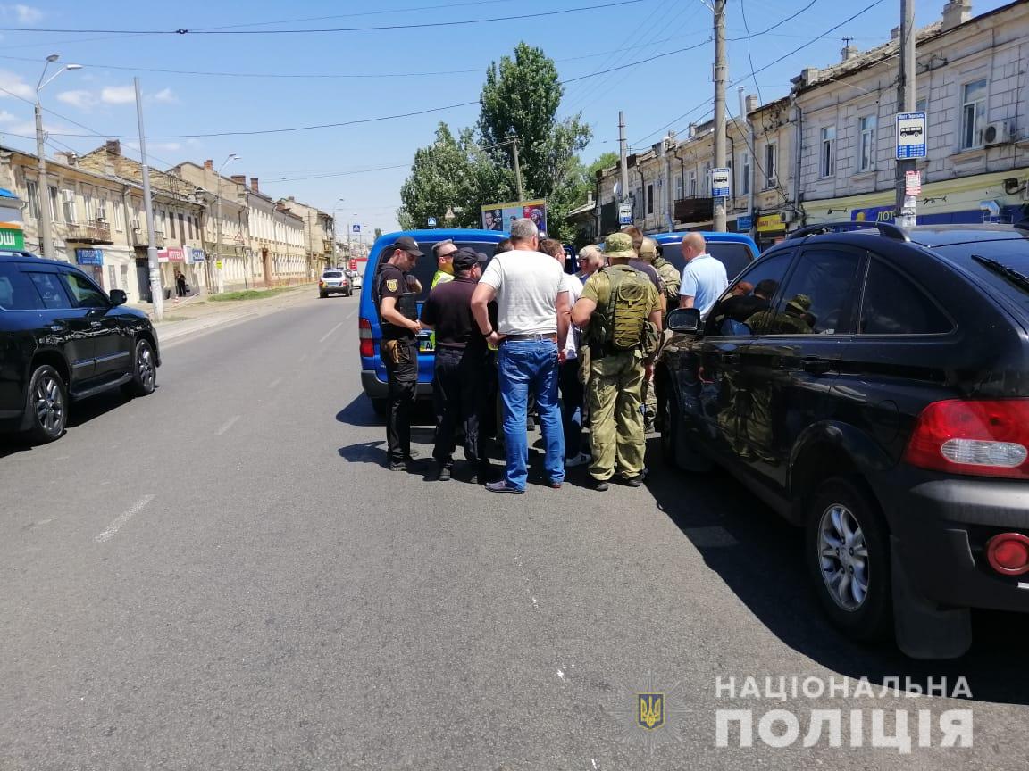 Ограбление в Одессе. Фото: Нацполиция