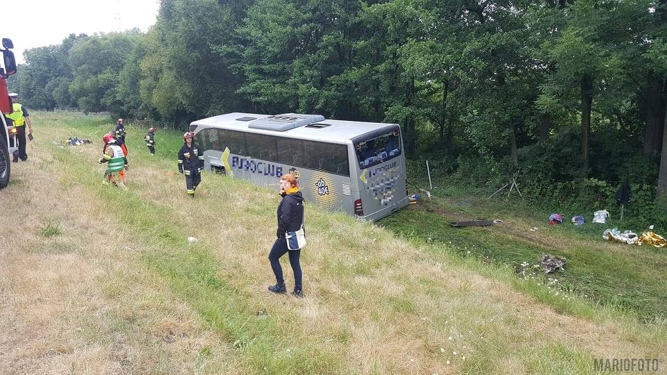 ДТП у Польщі: автобус з українцями знесло в кювет, постраждали 11 пасажирів, фото — Wyborcha