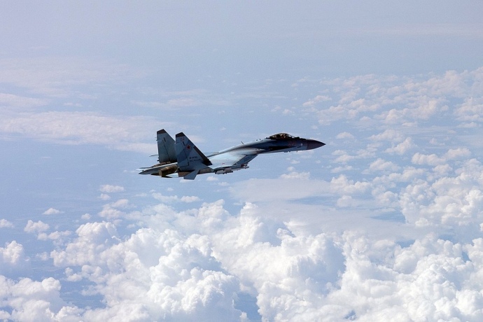 Военные российские самолеты заметили над Балтийским морем. Фото: twitter