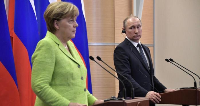 Ангела Меркель та Володимир Путін, фото: kremlin.ru