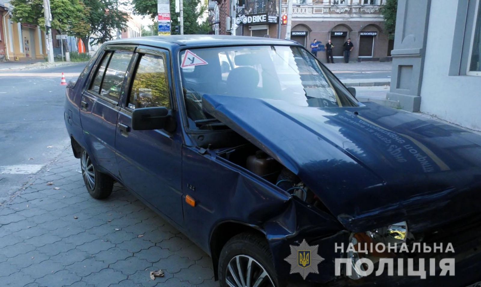 ДТП в Херсоне. Фото: Нацполиция