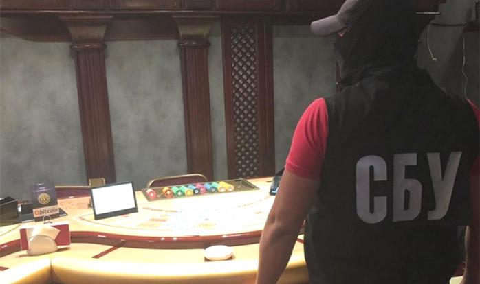 Правоохранители разоблачили подпольное казино в центре Киева, фото: пресс-центр СБУ