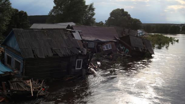 Росію затопило: повінь прийшла в Амурську область. Фото: "Сьогодні"