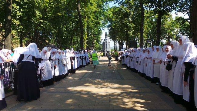 В Киеве проходит крестный ход ко дню крещения Руси. Фото: "Цензор.НЕТ"