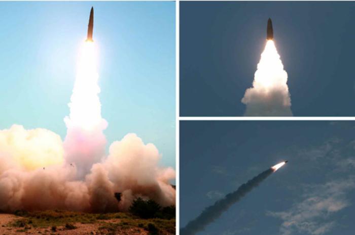 Вчора був зафіксований запуск двох ракет Північною Кореєю, фото: «Родонг Сінмун»