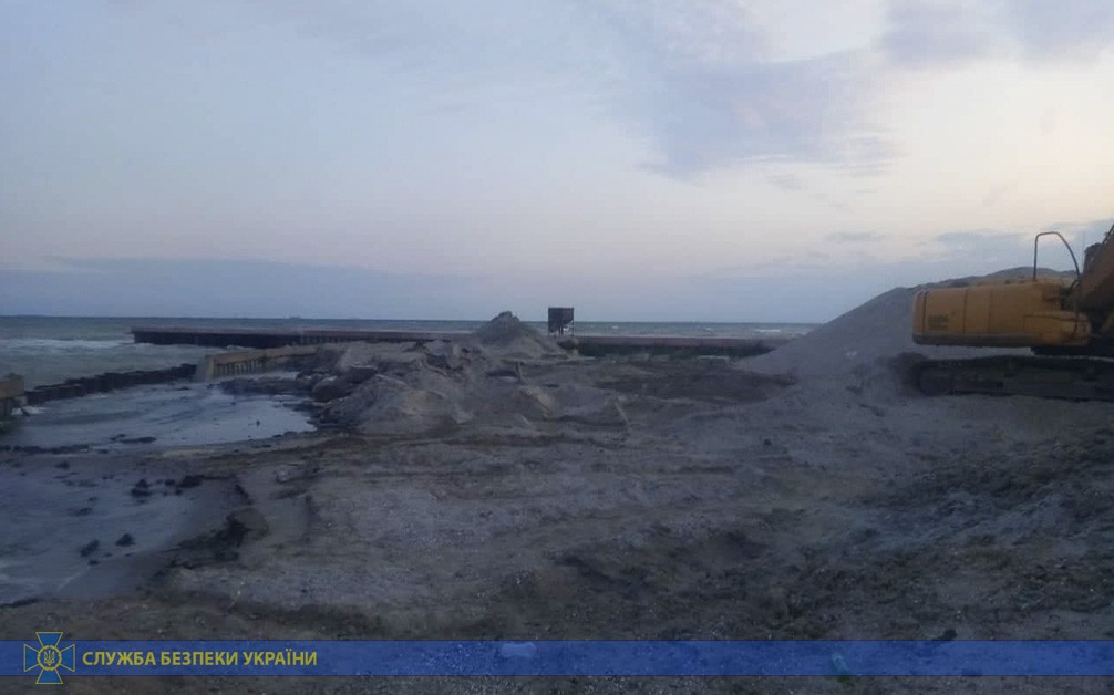 Раскрыто хищение средств, выделенных для реконструкции канала «Тилигульский лиман – Черное море». Фото: СБУ