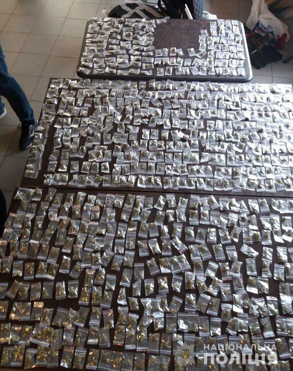 У Запорізькій області вилучили наркотики на 20 млн грн. Фото: Нацполіція Запорізької області