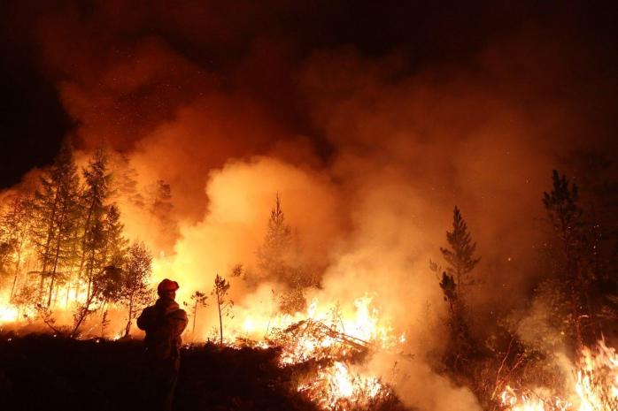 Пожары в Сибири продолжаются, площадь разрушений увеличивается. Фото: "Апостроф"