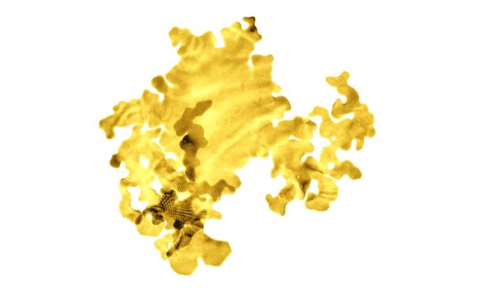 Так виглядає найтонше золото, фото: Лідський університет