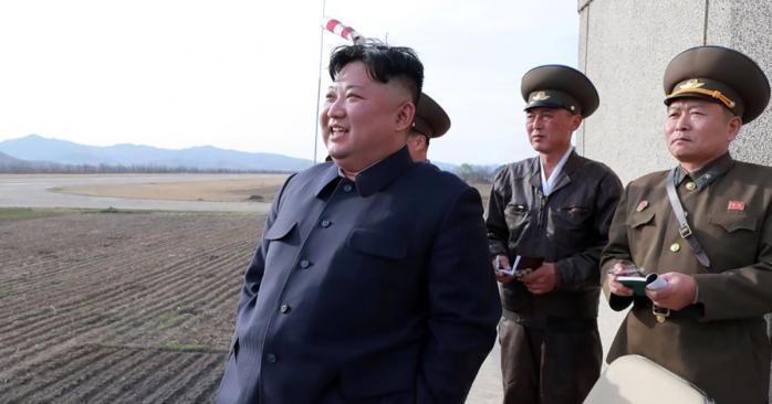 Ким Чен Ын присутствовал на испытаниях нового оружия. Фото: KCNA
