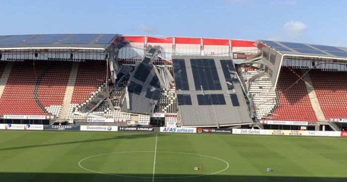 Новини футболу: матч ФК Маріуполь у Лізі Європи перенесли через руйнування даху стадіону, фото — yahoo.com