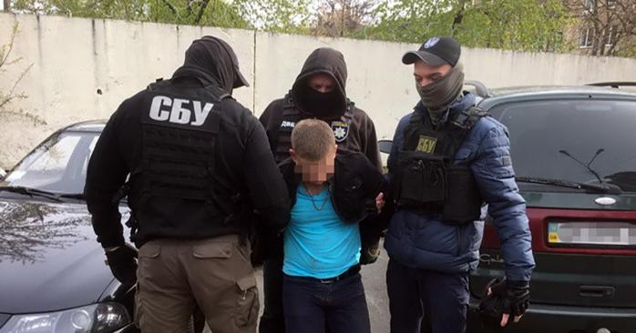 Задержание пророссийского агента. Фото: 112 Украина