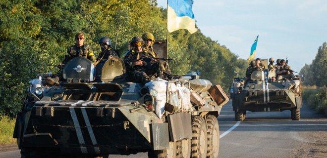 Війна на Донбасі: з'явилося відео удару по базі терористів за тиждень до перемир'я. Фото: LIGA.net