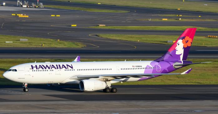 Авіалайнер американської компанії Hawaiian Airlines. Фото: flickr.com