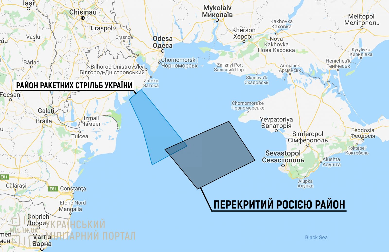 РФ готовит провокацию. Карта: «Украинский милитарный портал»