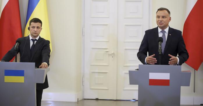 Президент Украины Владимир Зеленский в Польше. Фото: president.gov.ua