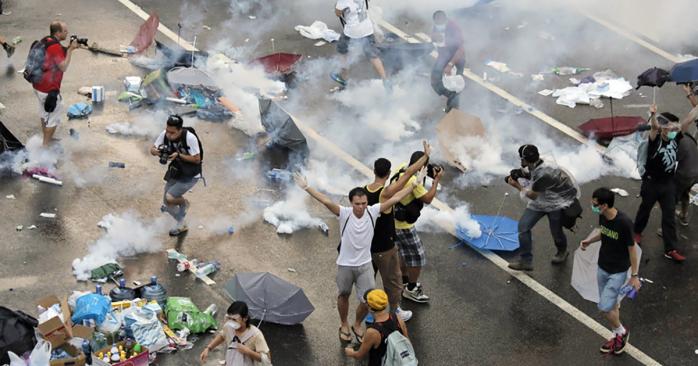 Протесты в Гонконге. Фото: flickr.com