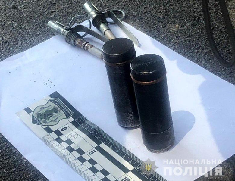 У Києві затримали іноземця з вибухівкою та зброєю. Фото: Нацполіція