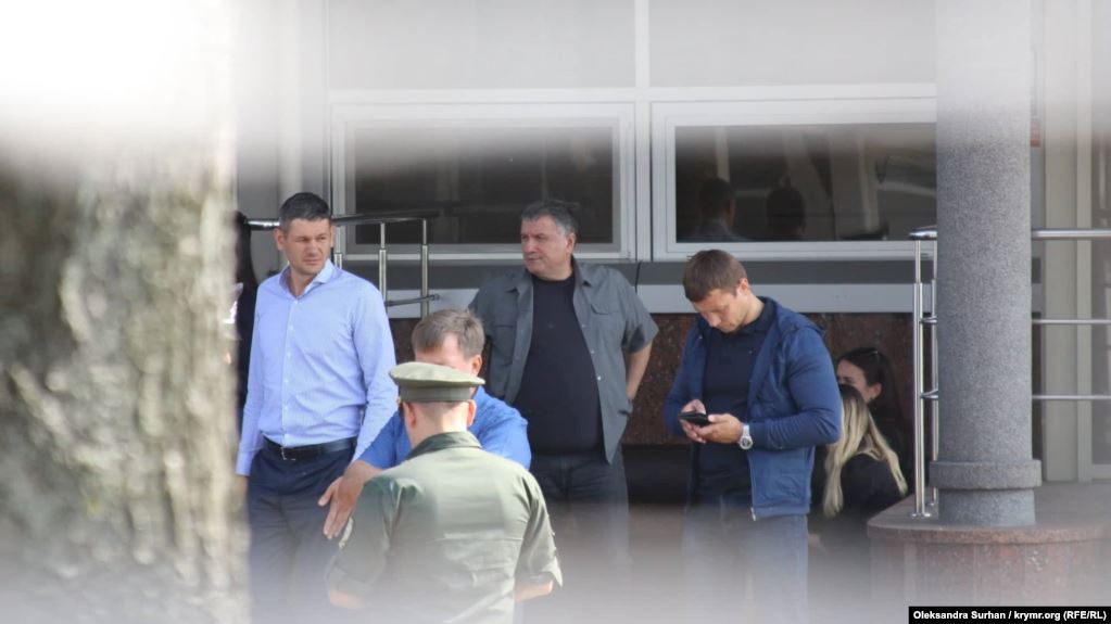 Аваков прибыл в «Борисполь». Фото: Александра Сурган