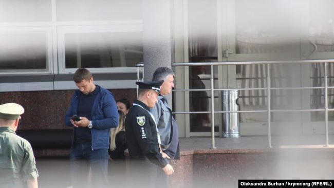 Аваков прибув до «Борисполя». Фото: Олександра Сурган