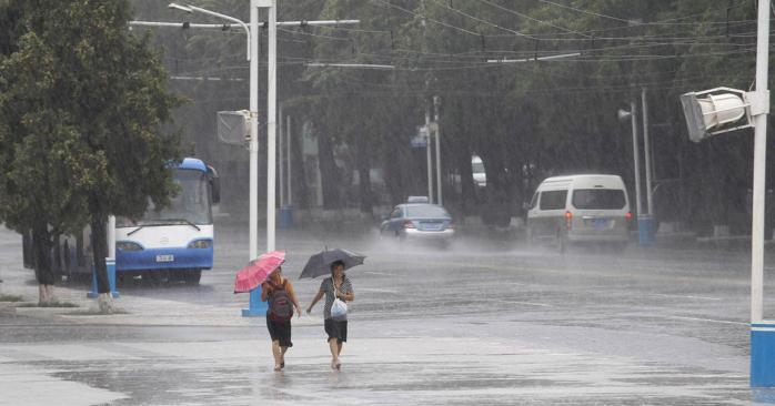 Тайфун на Корейском полуострове убил 8 человек, сотни домов разрушены. Фото: twitter/CBSNews