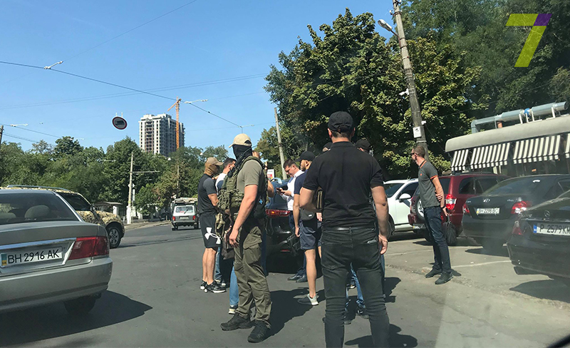 Затримали директора Миколаївського автодору. Фото: 7 канал