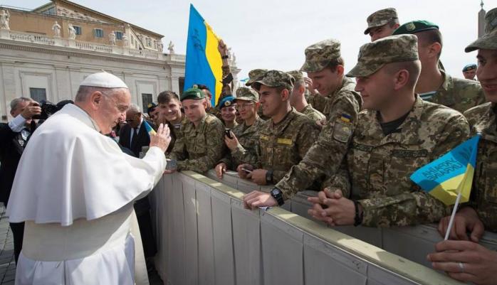 Папа Римський Франциск, фото: Міністерство оборони України