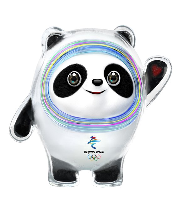 Талісманом зимових Олімпійських ігор-2022 стала панда. Фото: Twitter