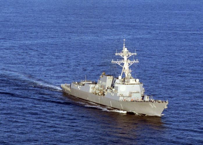 США направили в Персидский залив эсминец USS Nitz. Фото: 5 канал